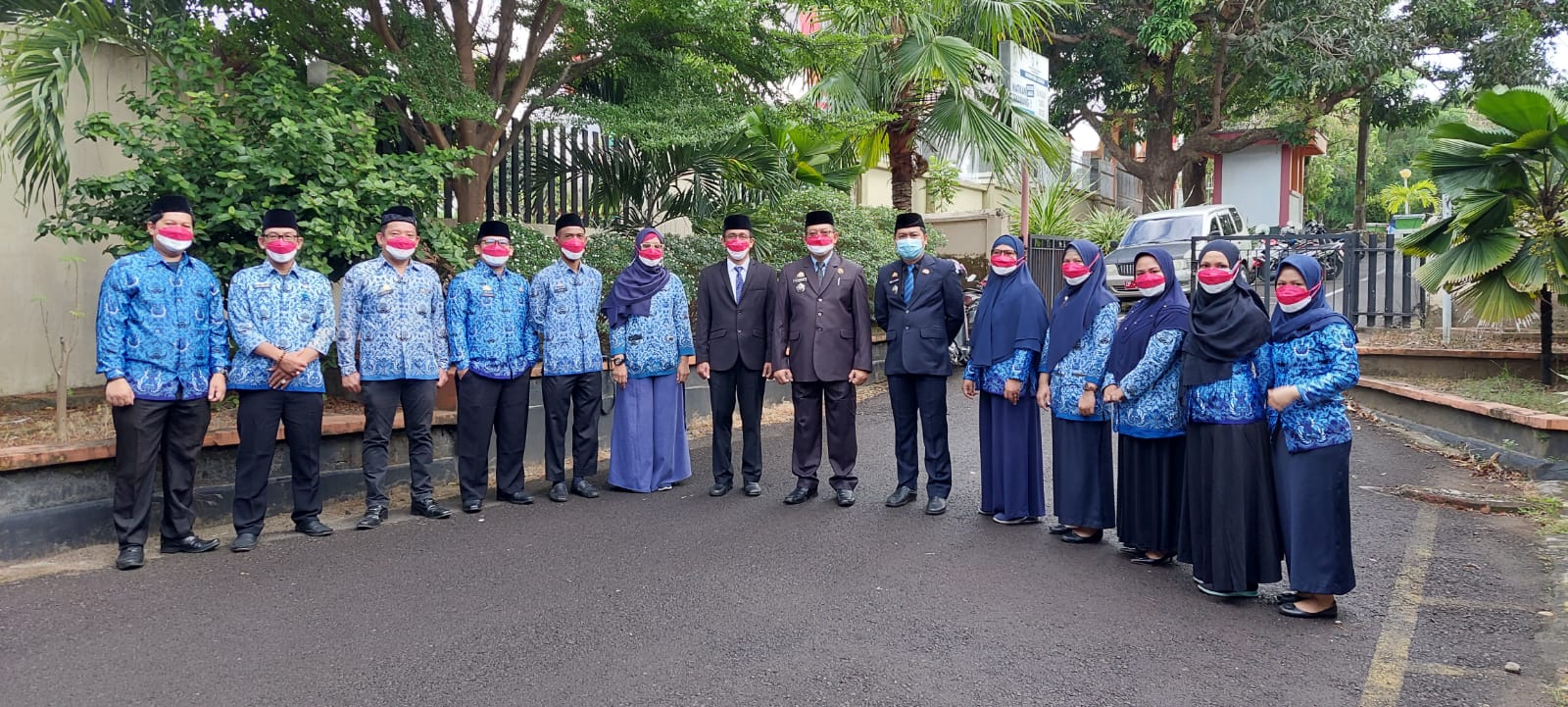 Bappeda Bersama Setdako Parepare Upacara HUT RI ke-76, Sekda Bacakan Sambutan Gubernur Sulsel